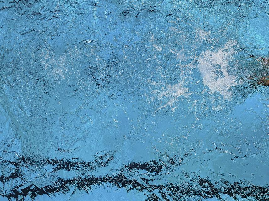 Svømmetræning i swimspa