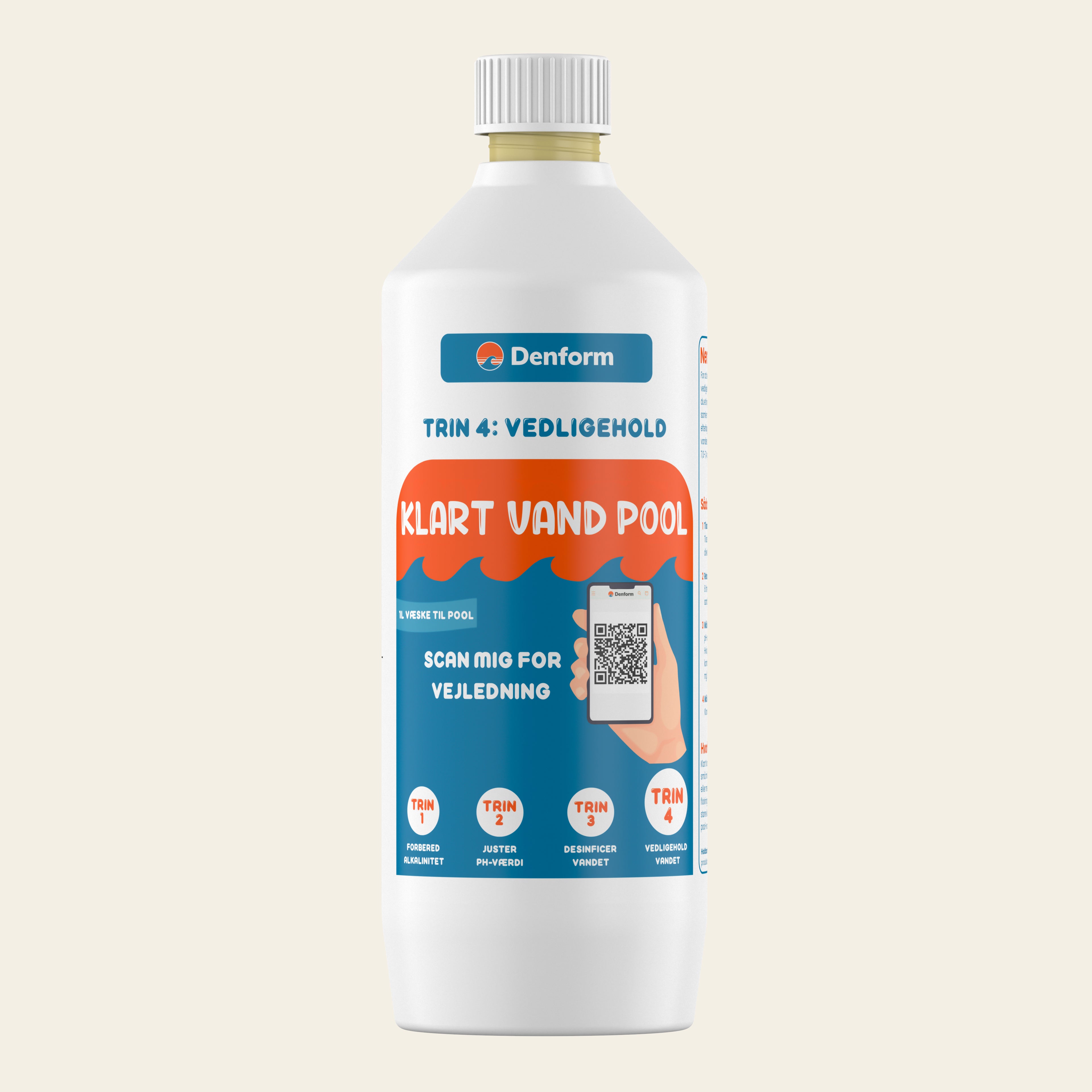 Klart vand pool 1L