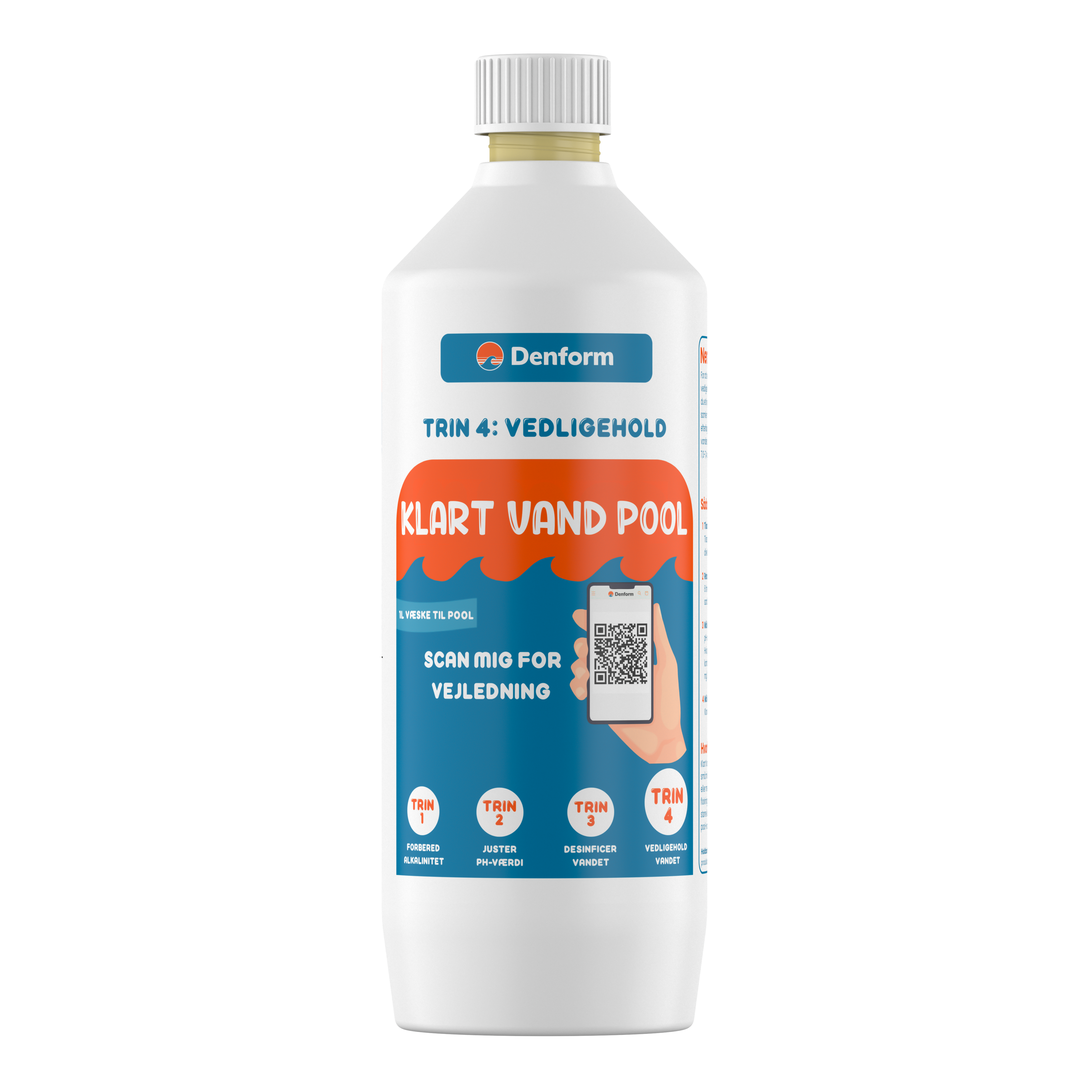 Klart vand pool 1L
