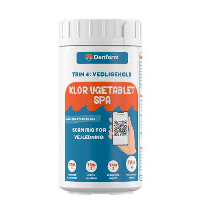 Klor ugetablet spa - 20 g 1 kg