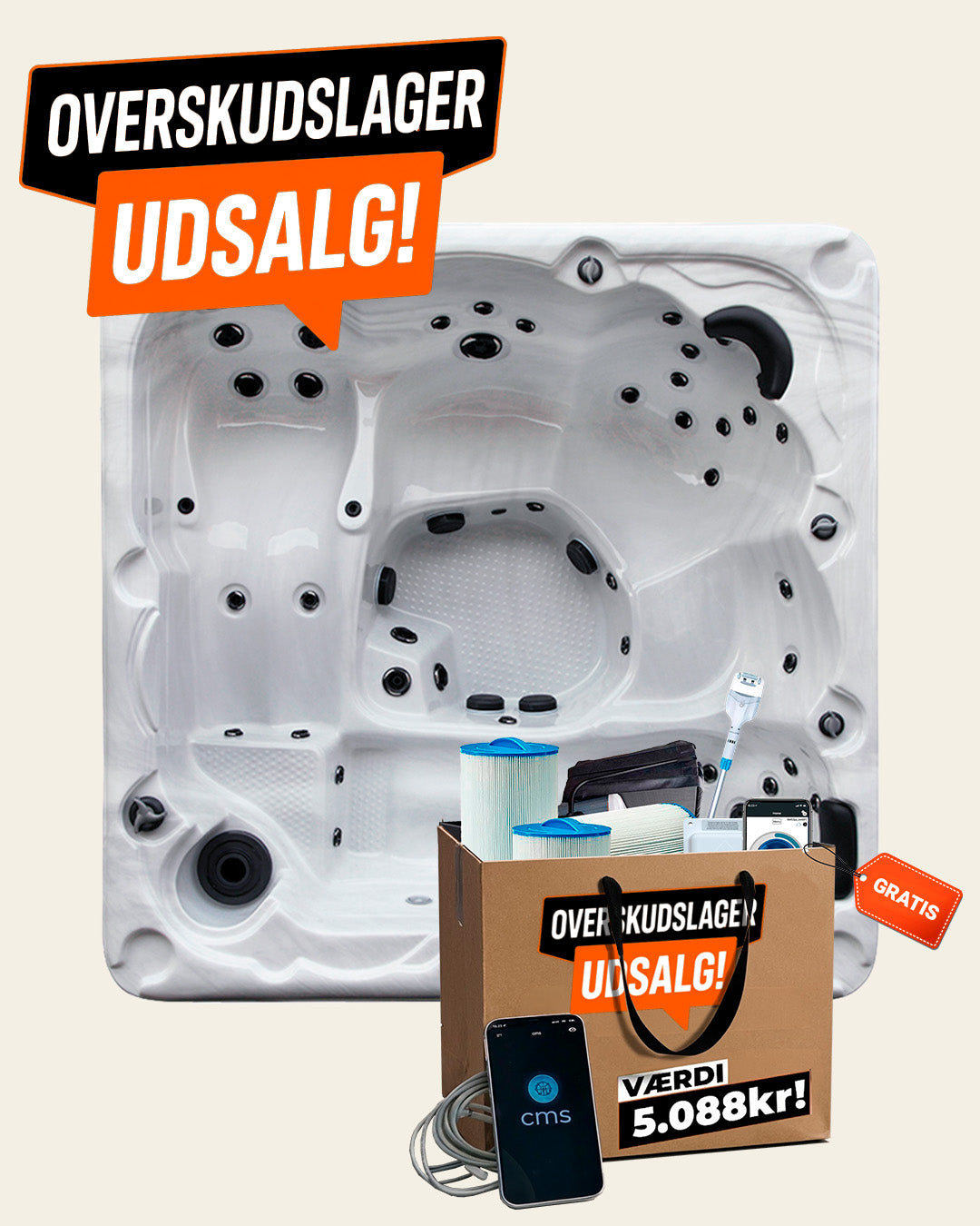 Model 52XL + udstyrspakke