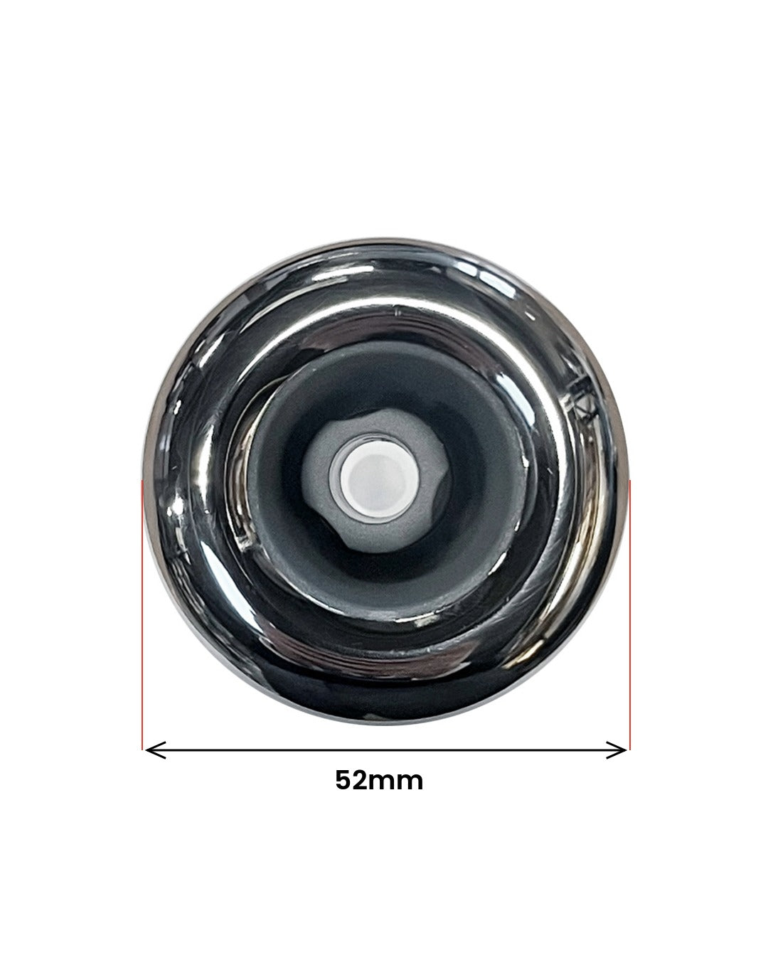 Direkte dyse 52 mm Stål-Grå