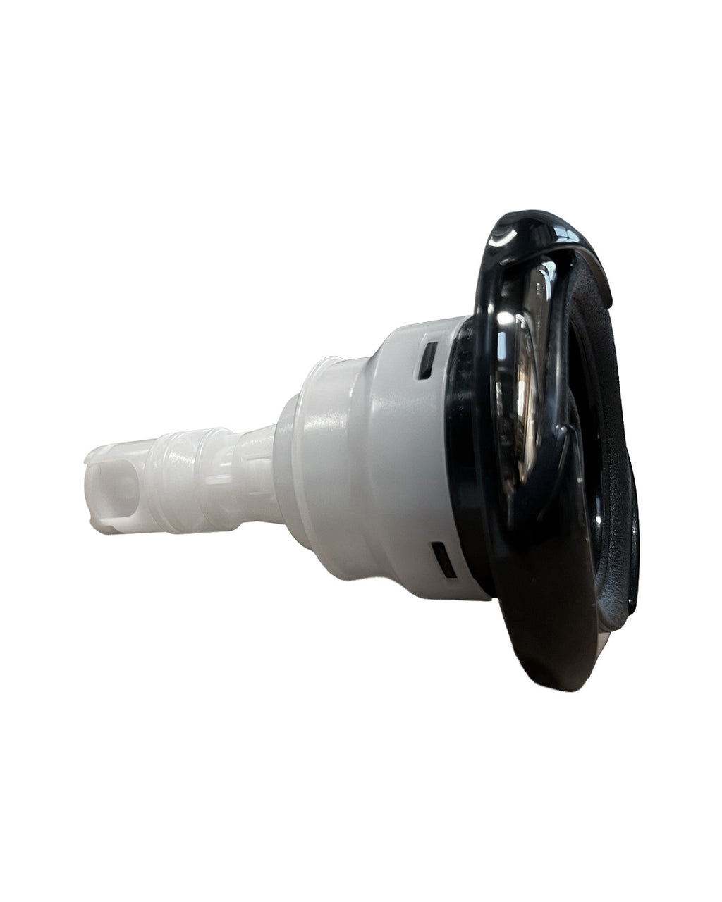Direkte dyse 90 mm Stål-Sort
