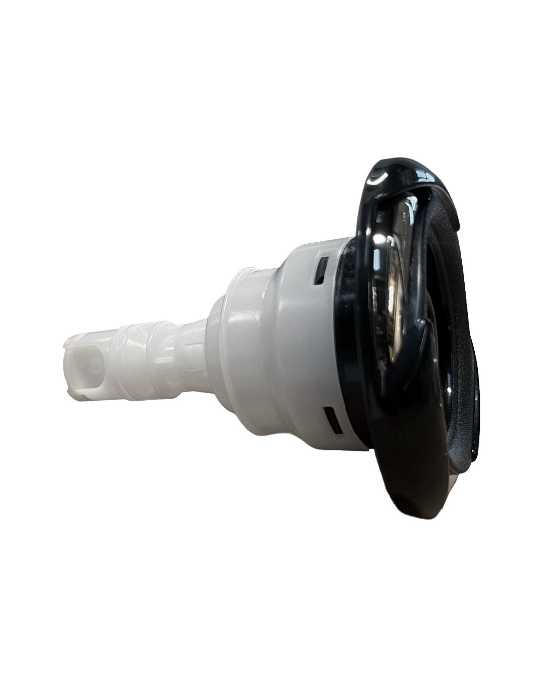 Direkte dyse 90 mm Stål-Sort