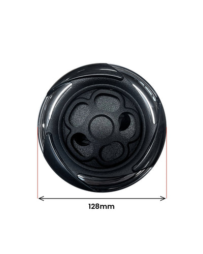 Roterende dyse 128 mm Stål-Sort