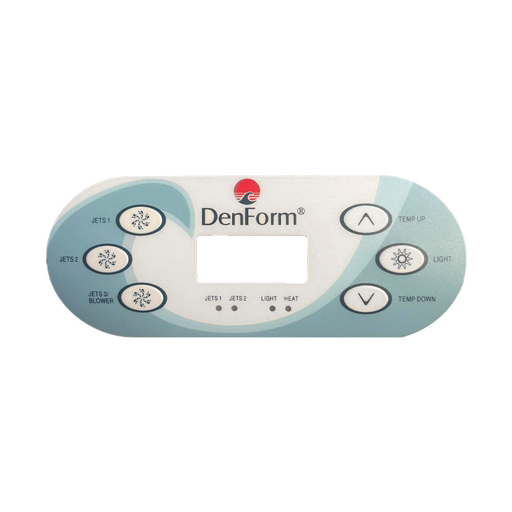 DenForm overlay til TP600 (3 jets)