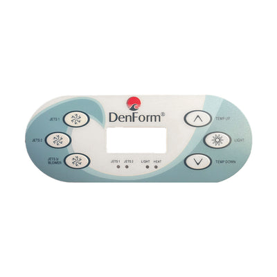DenForm overlay til TP600 (3 jets)