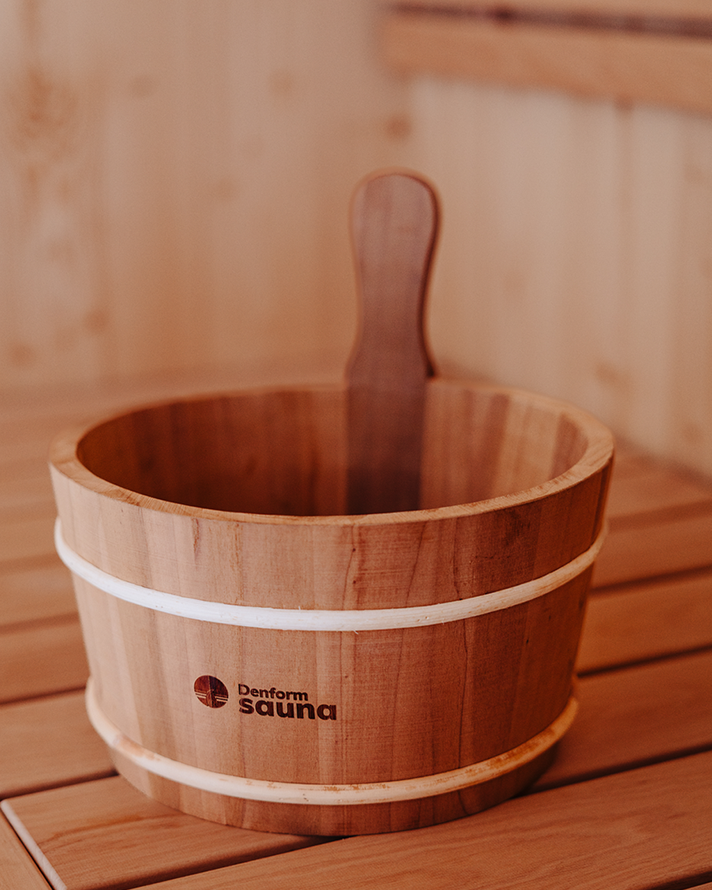 Traditionel Saunaspand i Termotræ