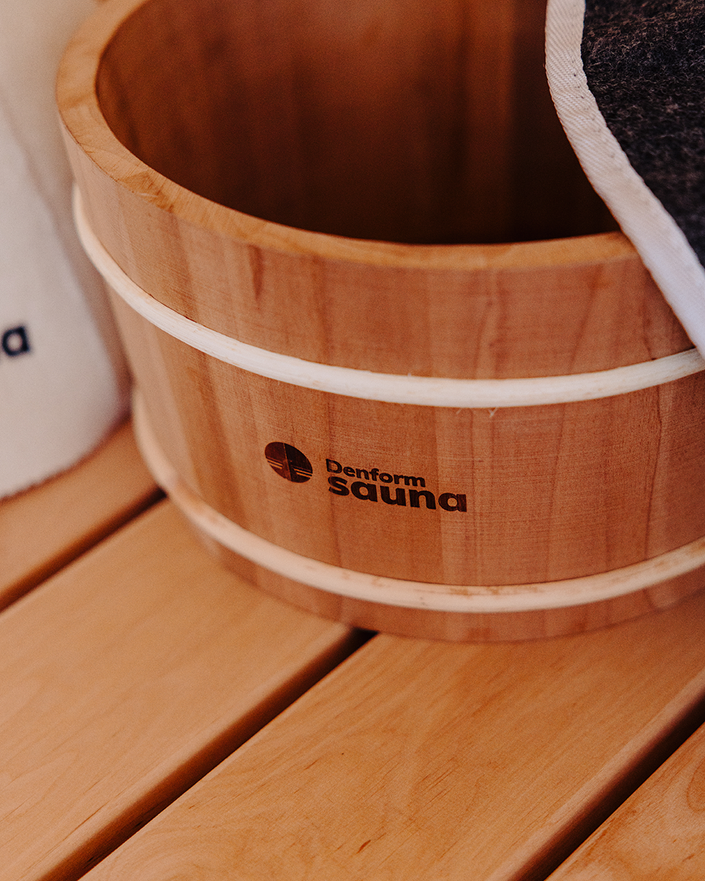 Traditionel Saunaspand i Termotræ