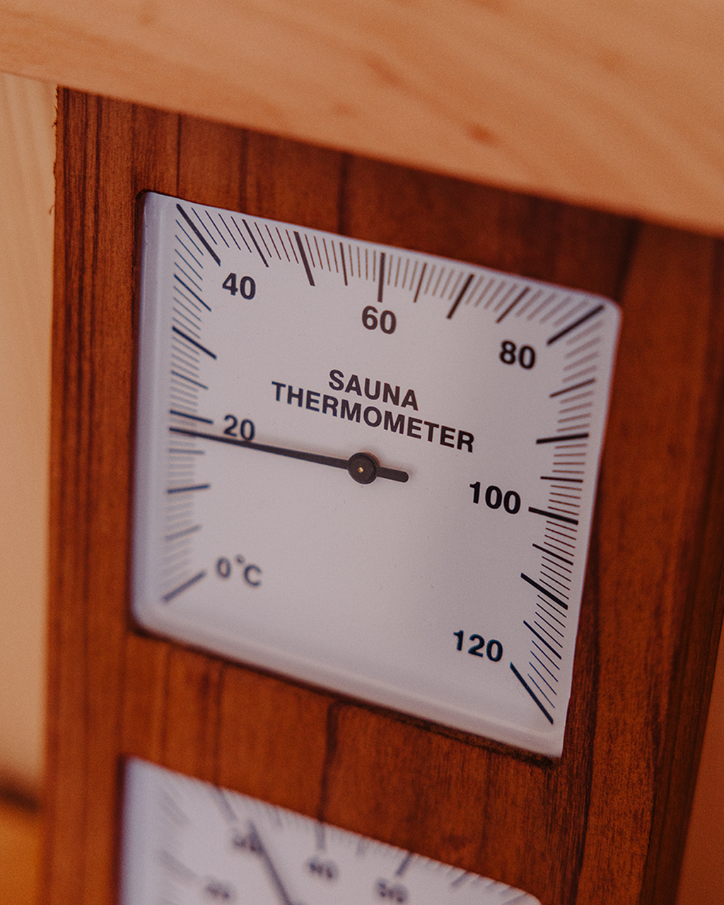 Hygrometer & Termometer i Termotræ