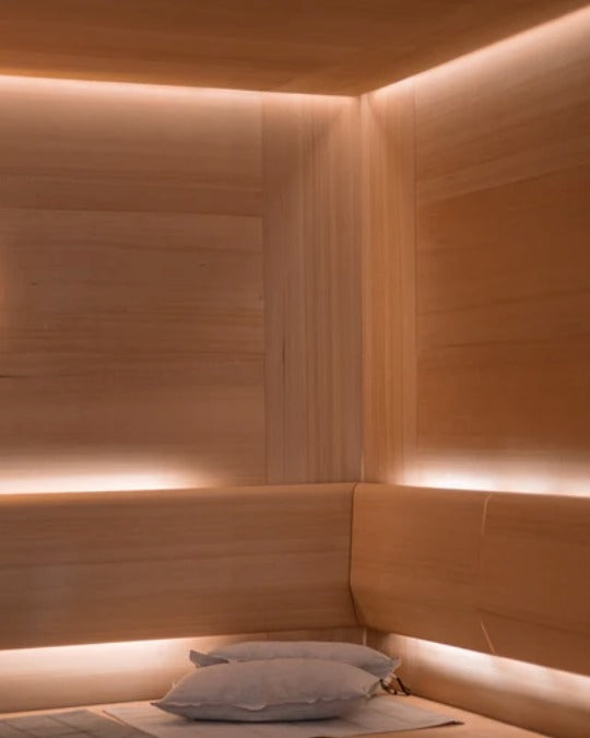 LED lys til sauna