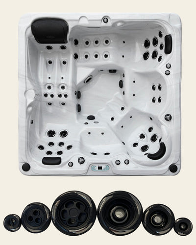 Komplet dysesæt til model Spacious - 57mm